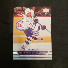 2006-07 Upper Deck Young Guns Ian White #246 Rookie RC Leafs